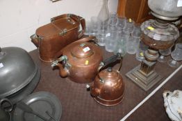 A Hotpoint copper kettle - sold as collector's ite