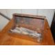 A wooden box and contents of silver plated flatwar - Image 2 of 3