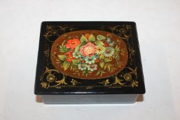 Balakinan Mstera, Russian lacquered box entitled 