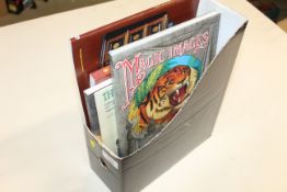 A collection of books relating to Magic Lanterns