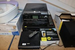 A water filter and an AKAI DVD player, a Stapleton