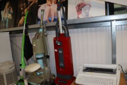 A Sebo automatic vacuum cleaner