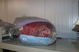 A bag of winter duvet sets and sheets