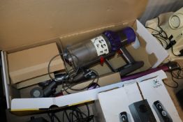 A Dyson Cyclone V10 cordless vacuum cleaner