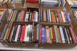 Four boxes of Folio Society works including 