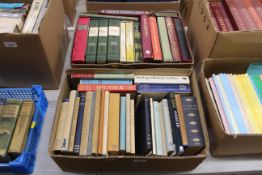 Two boxes of miscellaneous Poetry works including