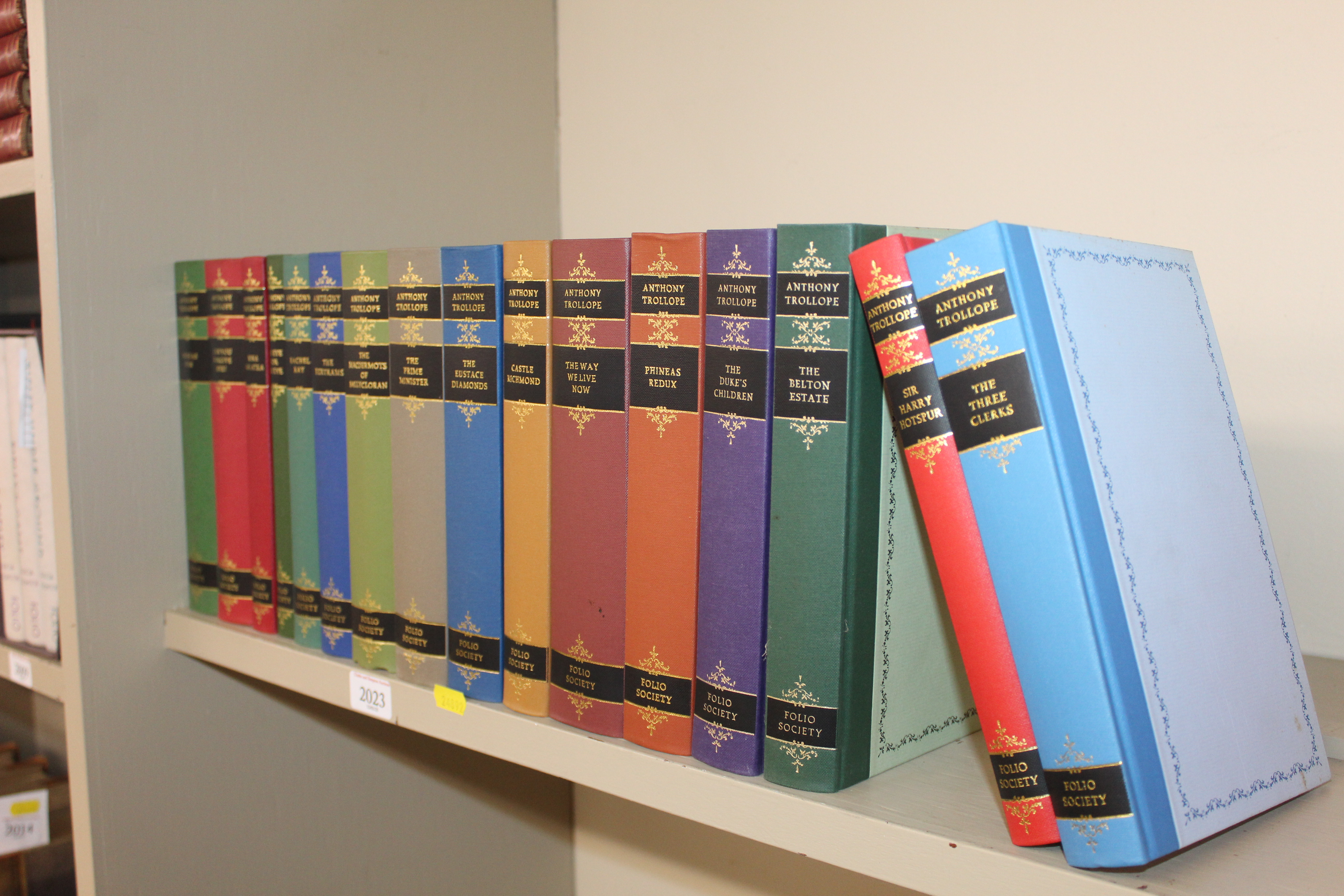 Folio Society, a run of Anthony Trollope, 16 volum - Image 2 of 2