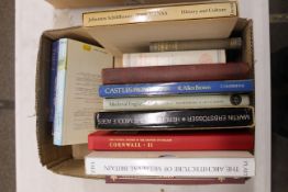 A box of various Historical works, Architecture et