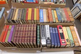 Four boxes of miscellaneous Folio Society books to