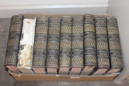 Nine volumes, Harmsworth's Universal Encyclopedia