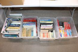 Four boxes of various travel books including The L