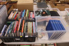 Four boxes of various railway related books, mostl