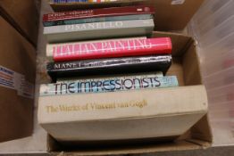 Eight various volumes of Art Reference works