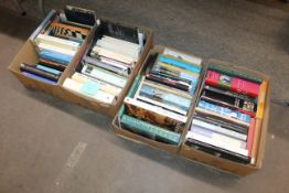 Four boxes of miscellaneous Biographies etc.