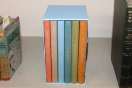 Folio Society, The Best of Roald Dahl, Illustrated by Quentin Blake. Six volumes in blue slip case