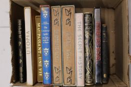 Ten various Folio Society works including 
