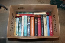 A box of various First Editions to include Frederick Forsyth 