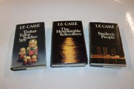 John Le Carré - Karla Trilogy, three volumes. All First Edition, first print 