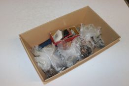 A box of various coinage to include 1920's and 30'