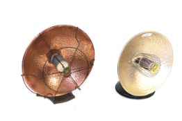 Two vintage bowl heaters in very good condition (sold as a collector's item)