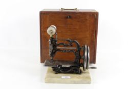 A small Weir sewing machine 