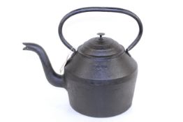 A 2 gallon / 16 pint British Rail Eastern cast iron kettle