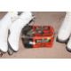 A pair of early ladies roller skates, a pair of early ladies ice skates and a box of child's strap - Image 2 of 2