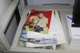 A quantity of Elvis posters
