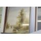 A Vincent, watercolour study depicting cows in the lake, together with a framed and glazed - Image 2 of 2