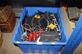 A box containing Scalextric