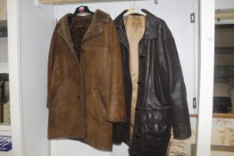 A Sterling jacket - size 14, together with a sheep
