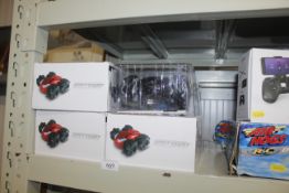 Seven remote control Drift cars