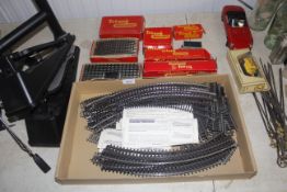 A quantity of Hornby Railways track and a collecti