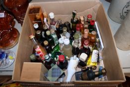 A box containing various miniatures