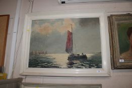 Dutch school early 20th Century maritime scene sig