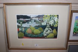 Dione Page 1936 - 2021 Gouache and pastel study 'T