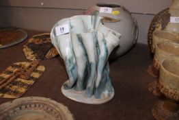 A Bernard Rooke pottery vase