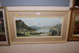 Charles Wyatt Warren oil on board depicting a Wels