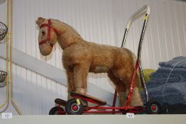 A lines Bros. rocking horse