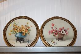 Elizabeth King, two facsimile in colours  from the original watercolour drawing 'Anemones' and '