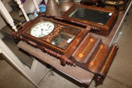 A 19th Century 8 day regulator wall clock