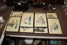 Ten Chinese paintings on Pith some AF