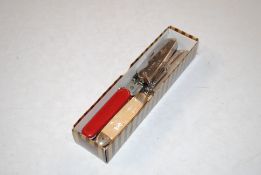 A military marked penknife dated 1954; various oth