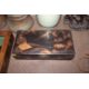 Two oriental lacquered and gilt decorated boxes - Image 9 of 14