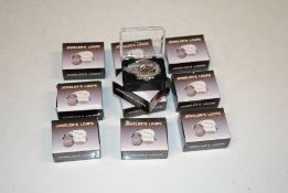 A box of Jeweller's loupes