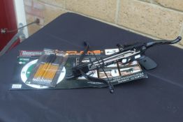 Cross bow & bolts. V