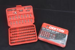 2x 100pce bit sets. V