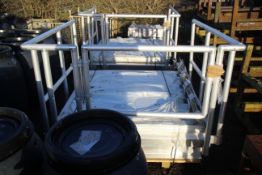 Aluminium work platform. V