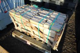 Damaged pallet of Indian Sandstone. V