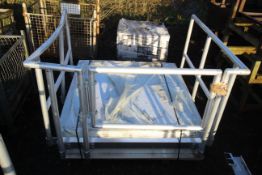 Aluminium work platform. V